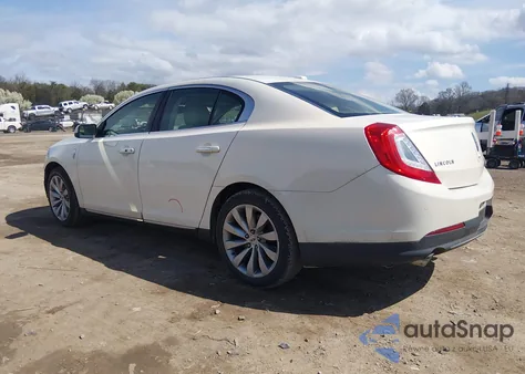 2013 Lincoln Mks z USA, uszkodzony, nr VIN 1LNHL9DK0DG612993